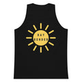 Black tank top with yellow 'Day Bender' logo on a white background
