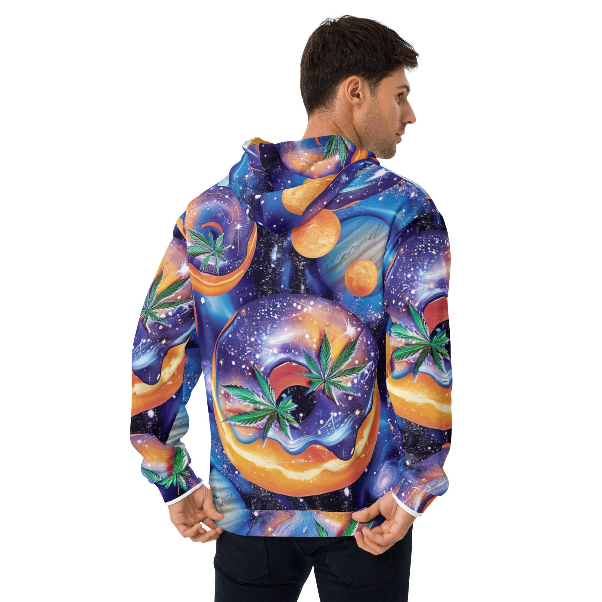 Canna Space Hoodie For EDM Rave Festival Outfit Clothing