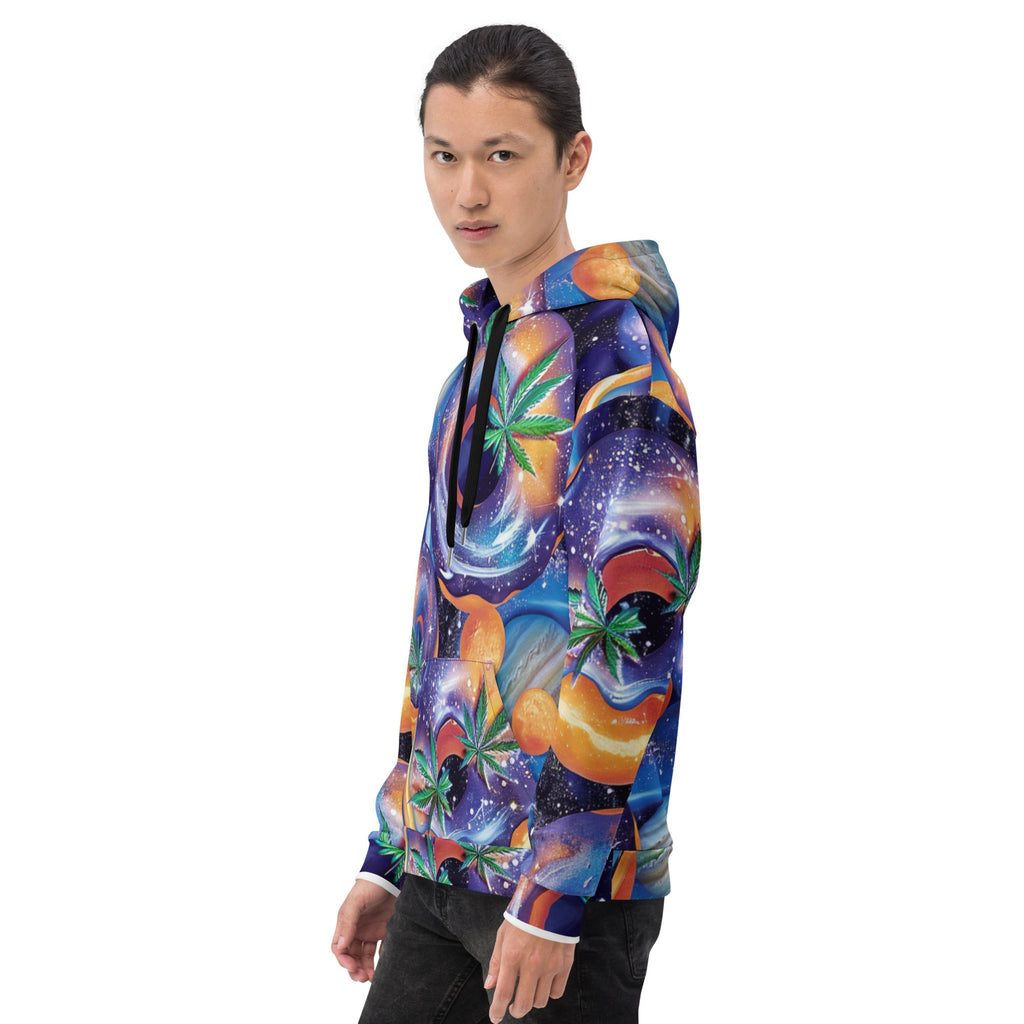 Canna Space Hoodie For EDM Rave Festival Outfit Clothing