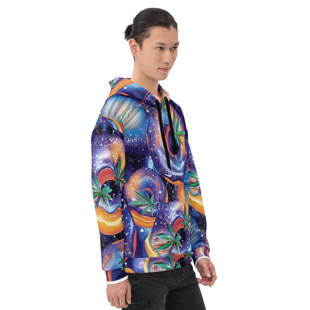Canna Space Hoodie For EDM Rave Festival Outfit Clothing
