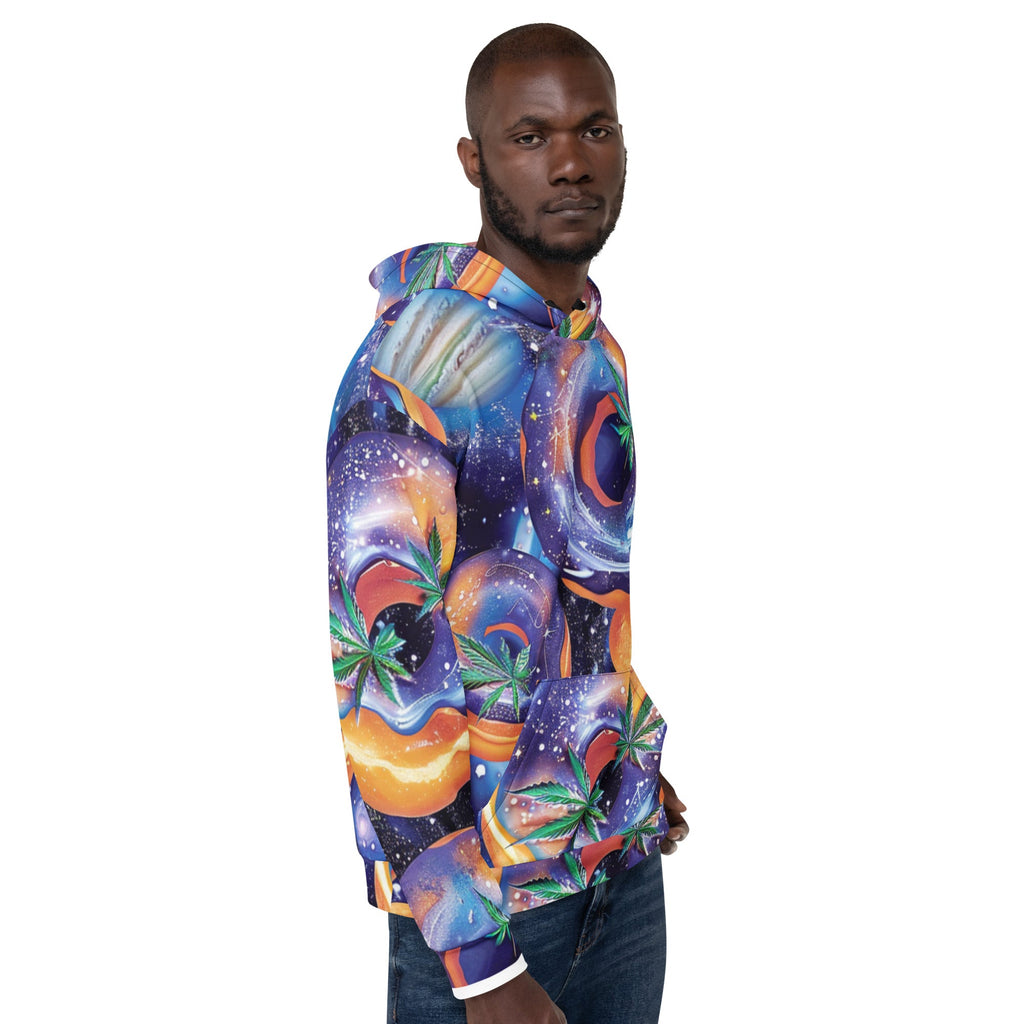 Canna Space Hoodie For EDM Rave Festival Outfit Clothing