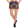 Geometry Space Athletic Shorts For EDM Rave Festival Outfit Clothing