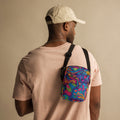 Neon Spill Crossbody Bag For EDM Rave Festival Outfit Clothing