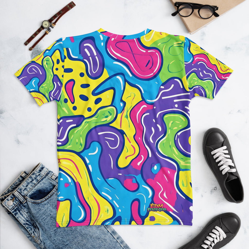 Color Trip Woman's T-shirt For EDM Rave Festival Outfit Clothing