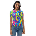Color Trip Woman's T-shirt For EDM Rave Festival Outfit Clothing