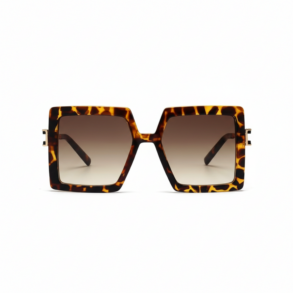 Anita 70s Square Sunglasses - Retro Vintage Inspired Eyewear