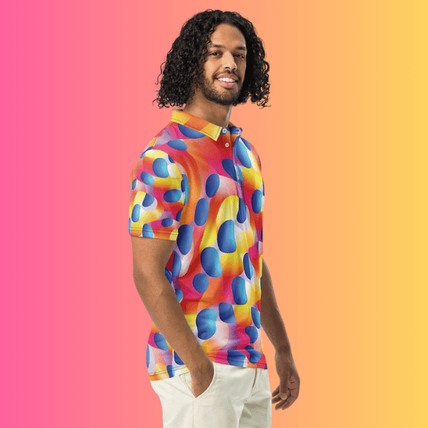 Abstract Polo - Your Essential Festival and Streetwear Item