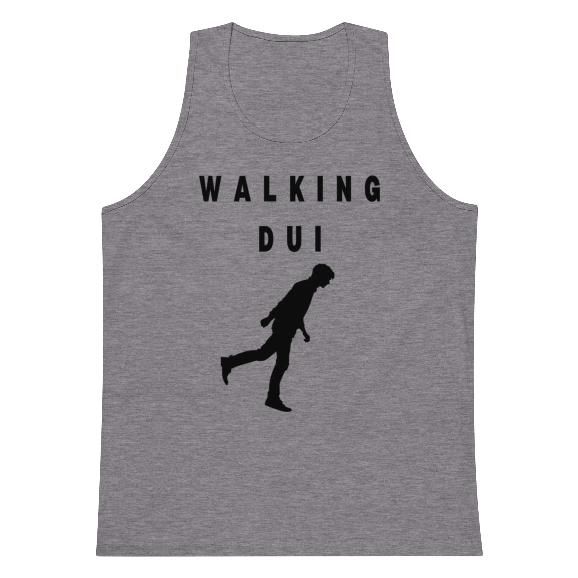 Walking DUI Tank — Black Print