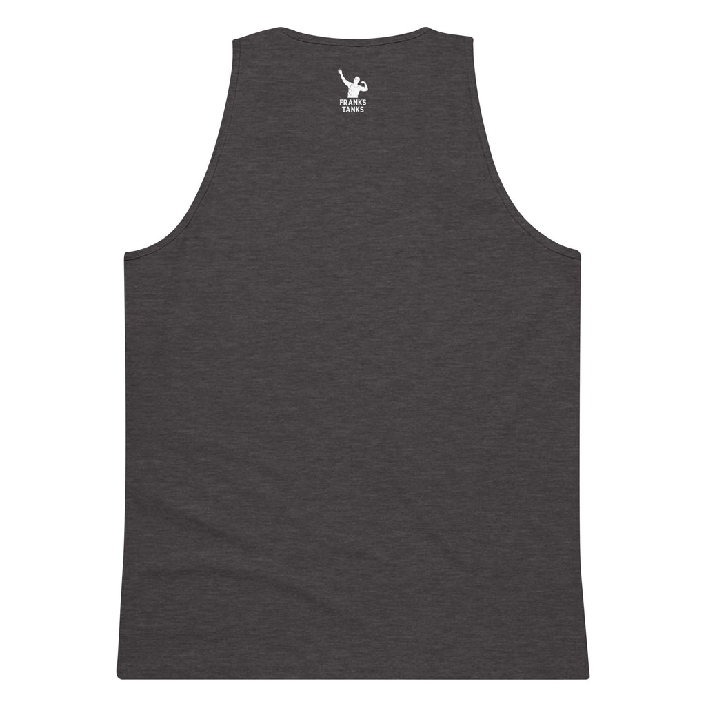 I'll Let Myself Out Tank — White Print