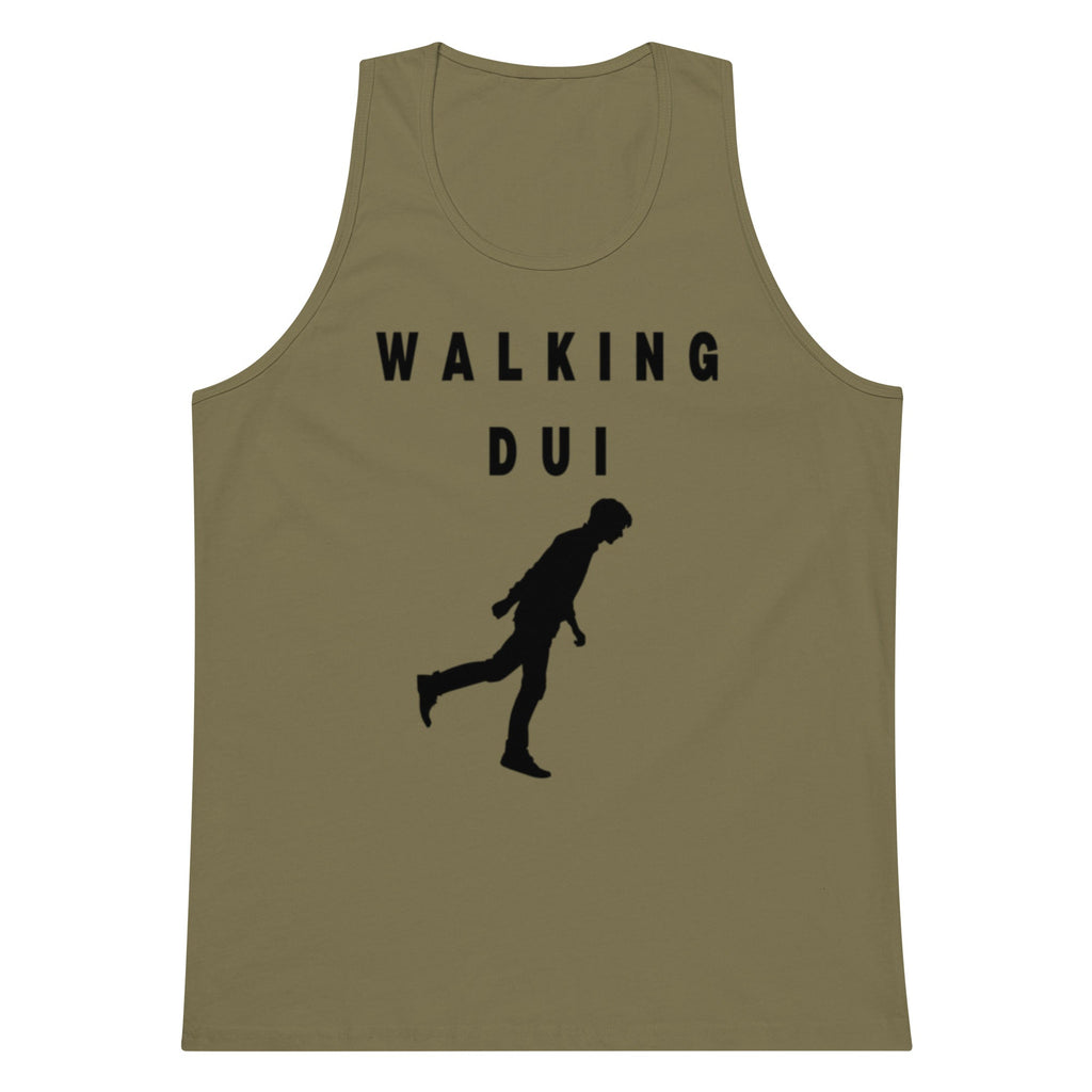 Walking DUI Tank — Black Print