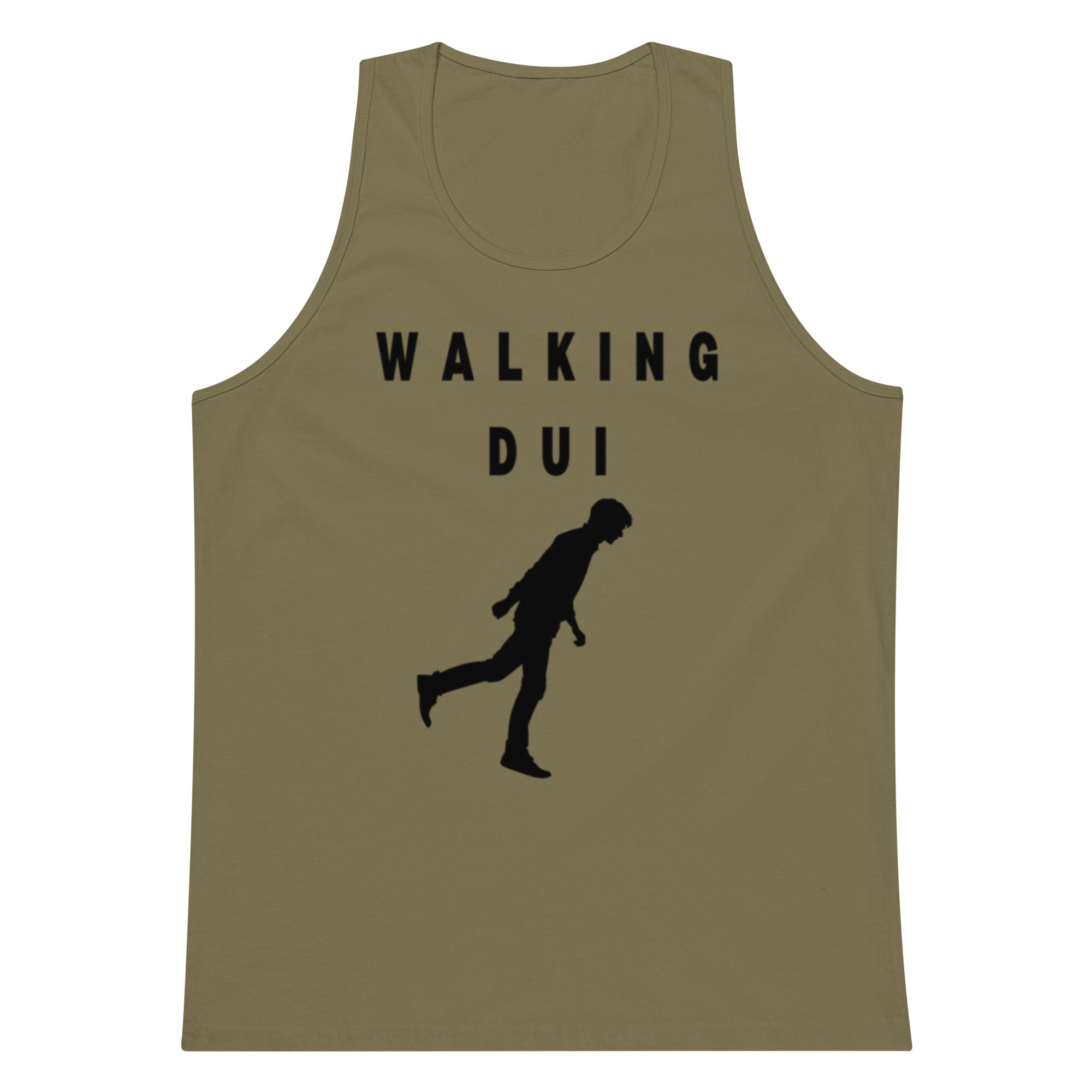 Walking DUI Tank — Black Print