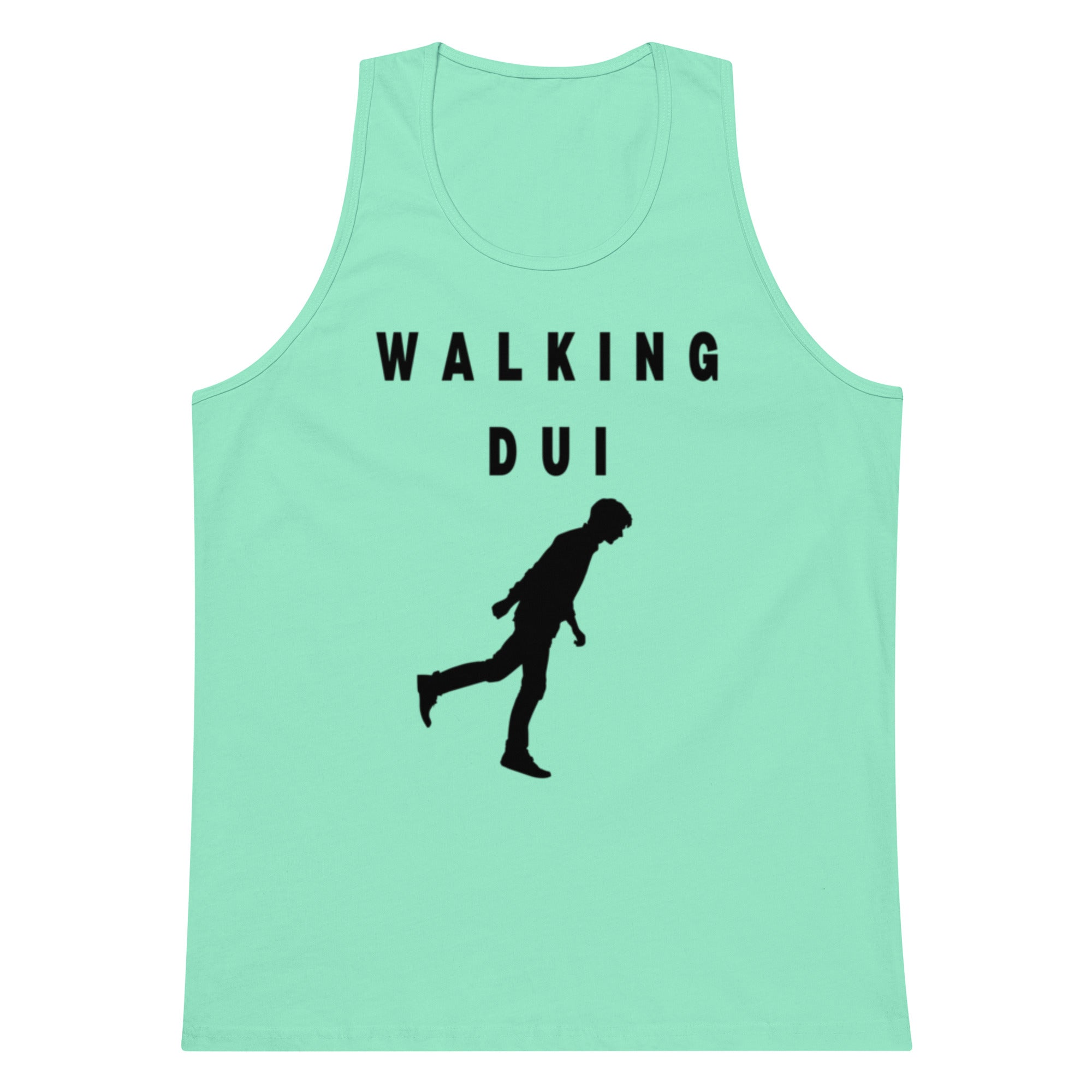 Walking DUI Tank — Black Print