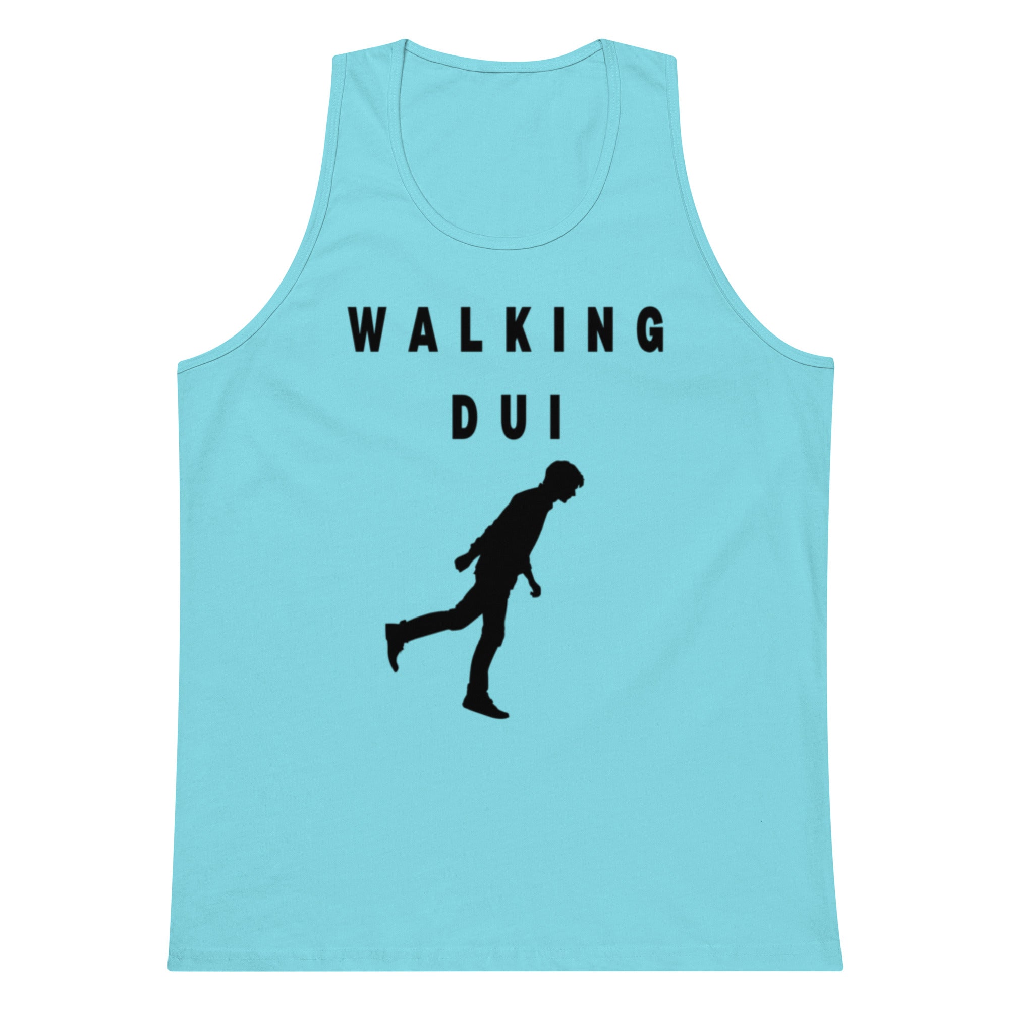 Walking DUI Tank — Black Print